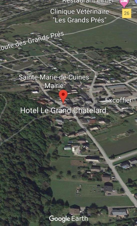Le Grand Chatelard Hotel Bar Restaurant Sainte-Marie-de-Cuines Dış mekan fotoğraf
